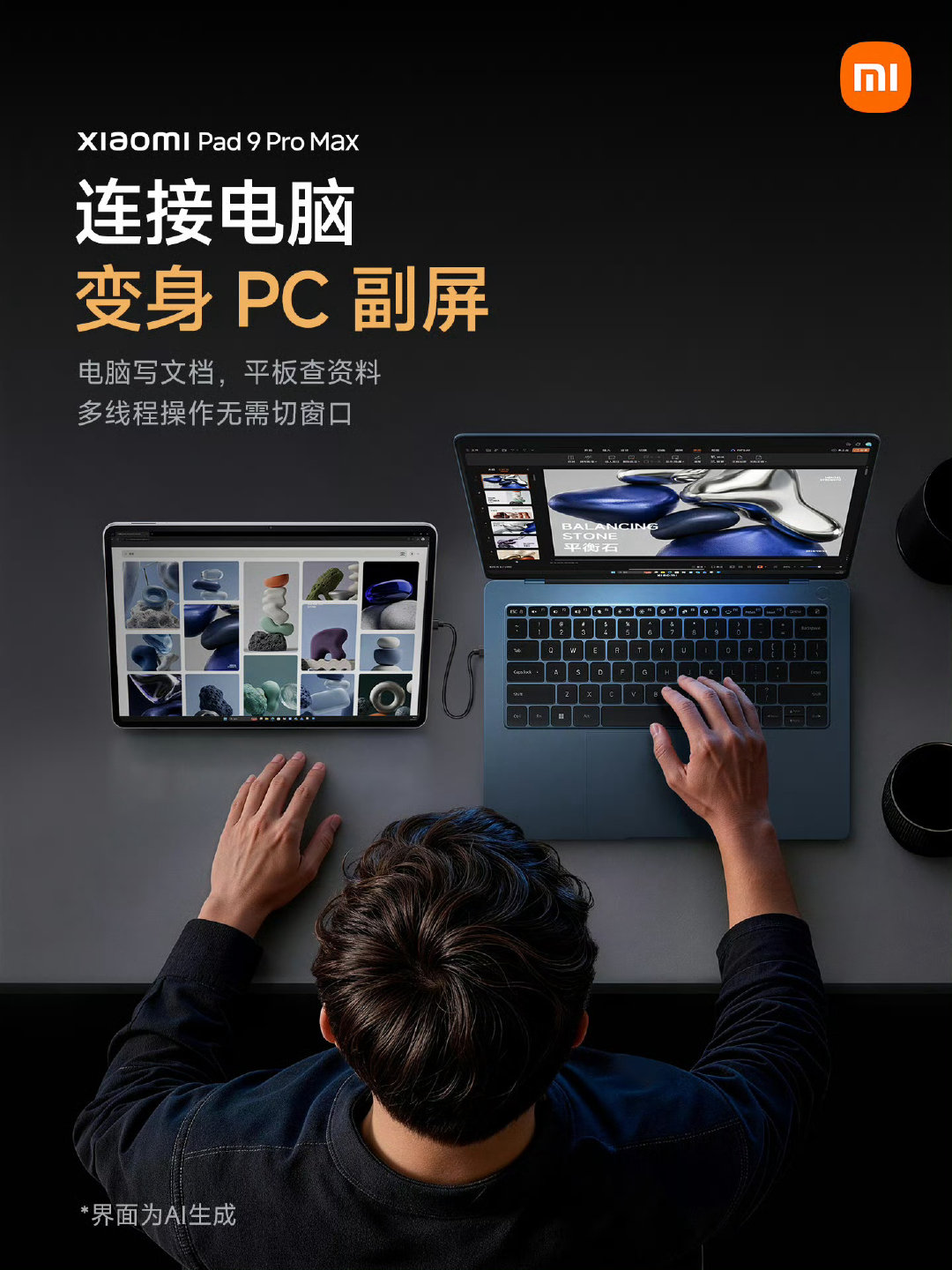 界面为AI生成[思考]突然想到，现在iPad Pro都上万块了，搭载玄戒O3的#小米平板9ProMax# ，应该卖多少合适？ ​
