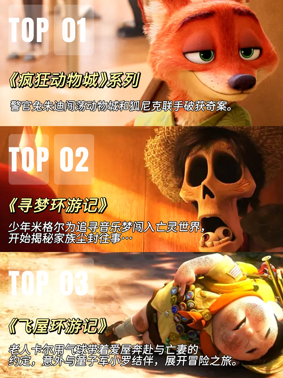 后劲太大❗️迪士尼高分动画电影推荐