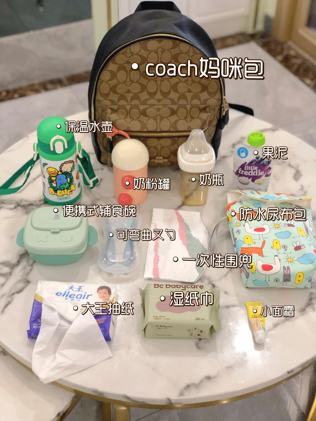 出行好物4️⃣—拒绝传统妈咪包，轻松出行👍