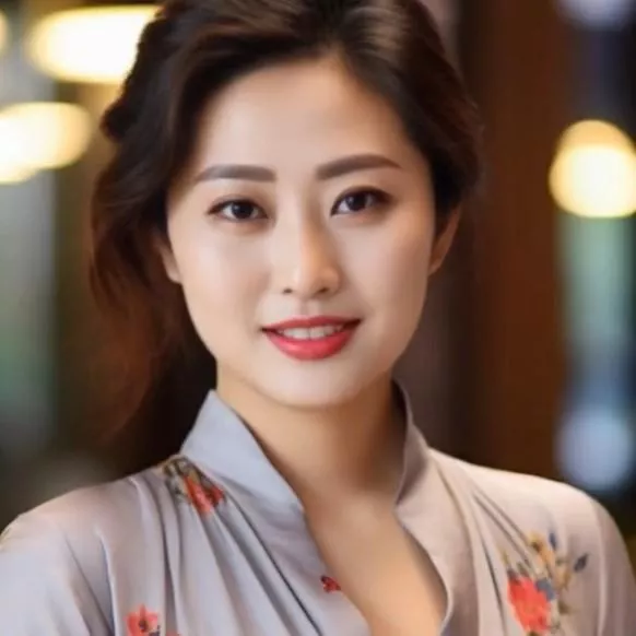 温婉优雅，韵味十足，仿佛穿越而来的古典美人。