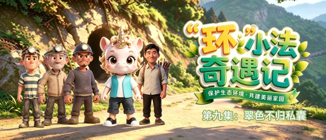 #典护青绿#【“快停手，这是绿松石！”】美丽中国，“典”护青绿。《中华人民共和国生态环境法典》于2026年8月15日正式施行，这是我国继民法典之后第二部以“法典”命名的法律，标志着生态环境治理迈入体系化、法治化新阶段。这部法典和我们的生活有哪些密切联系呢？8月15日起，由最高人民法院新闻局、 ​