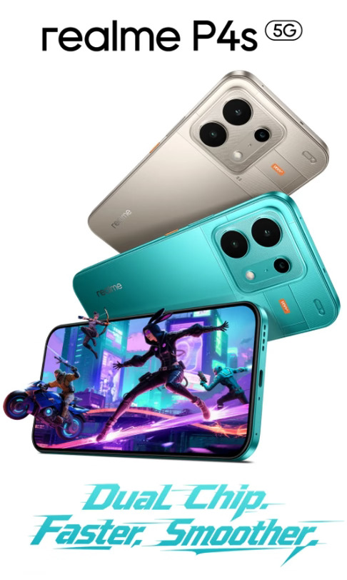 🚀realme P4s 5G印度首发