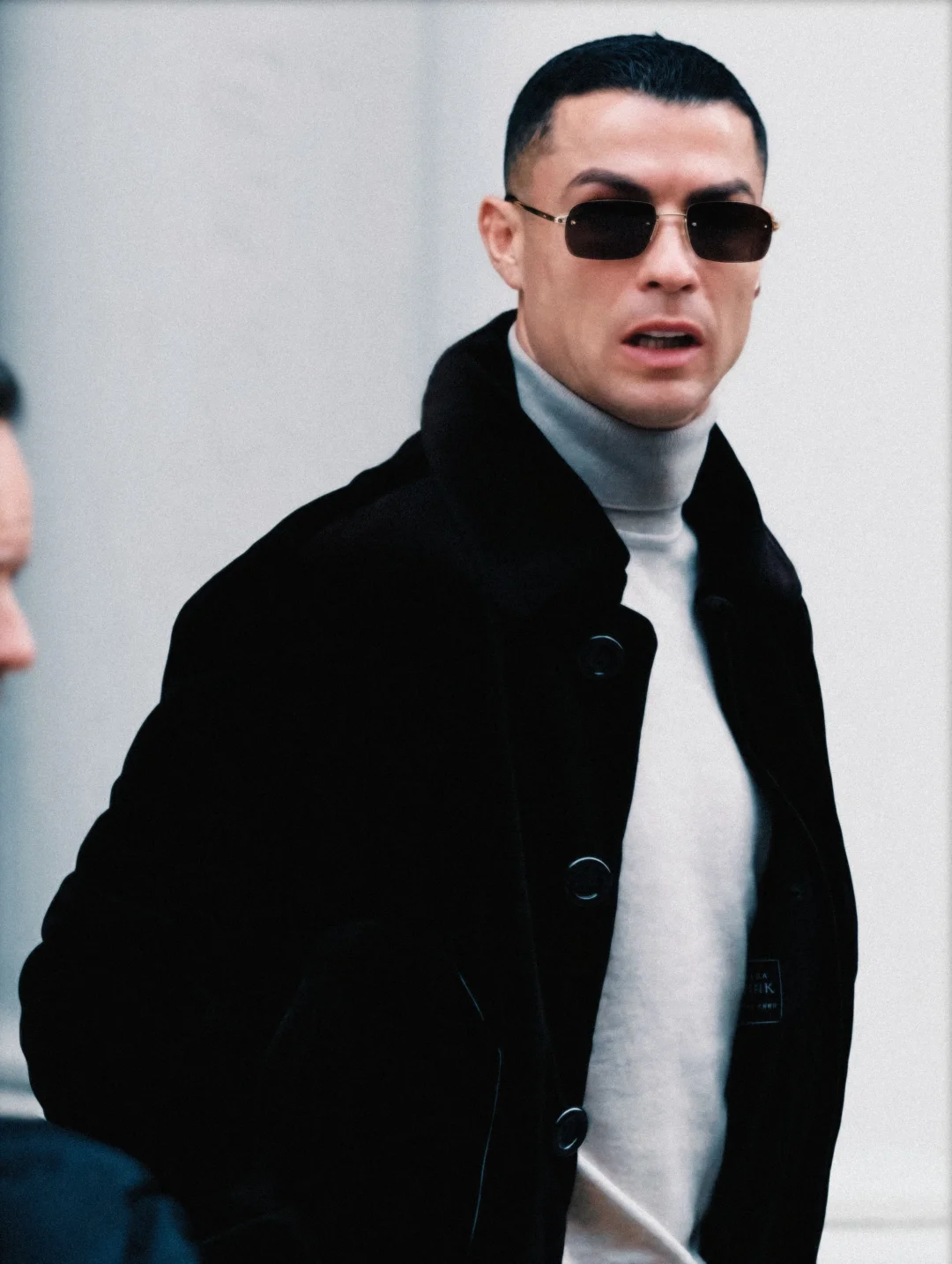 C罗出现在华盛顿的街头