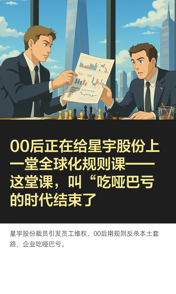 00后正在给星宇股份上一堂全球化规则课——