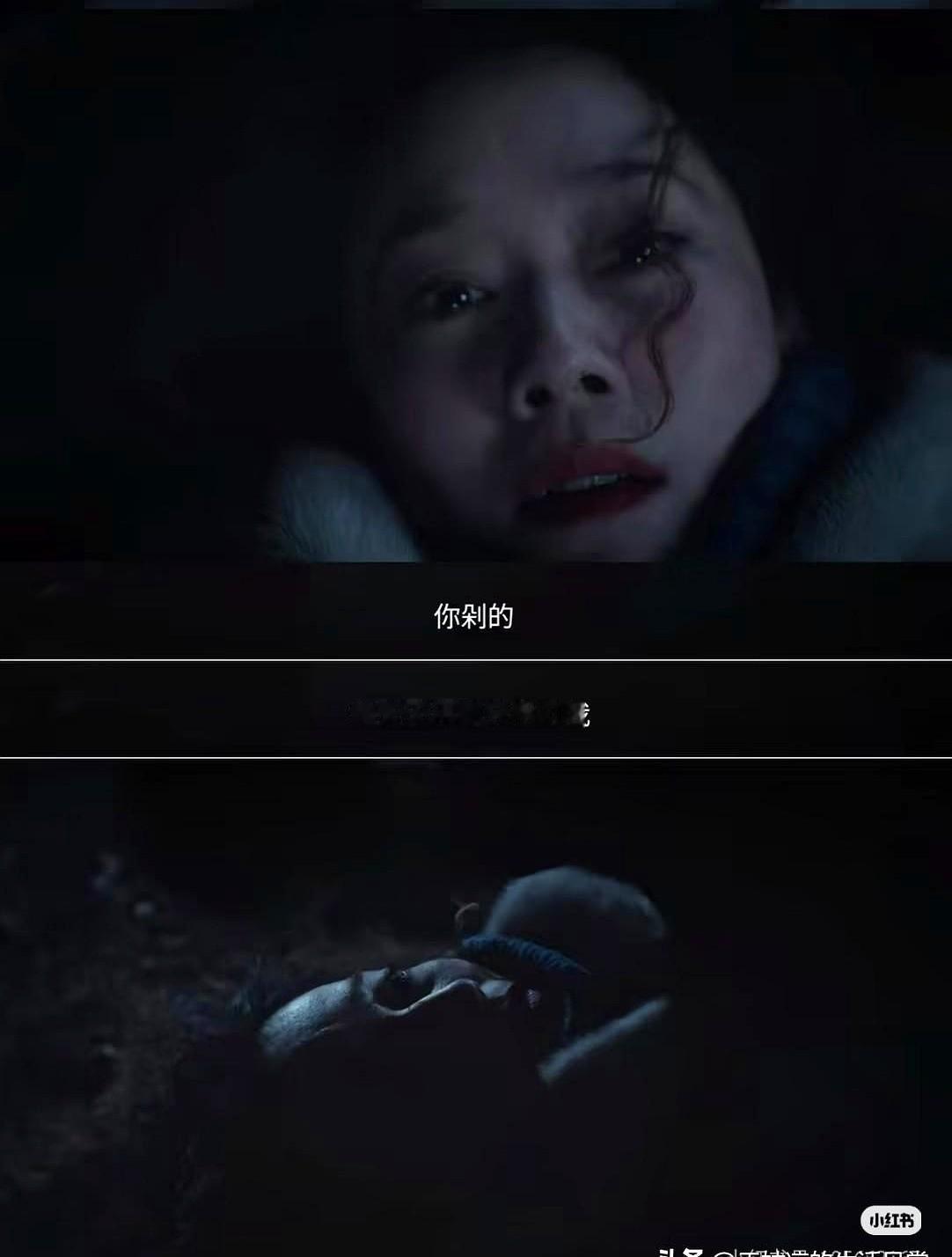 “那只手总打你。”就这一句台词，马伊琍演的陈红在被劫持时，对着砍了自己丈夫手的凶手，生出了混杂恨意的情欲。

这被家暴多年骨子里的扭曲感，演绝了。

刘阳真爱的是陈红，却甘愿被她包养。就因为郝洁每周两次透析要两万块，上一辈刘卫国毁了郝芳造的孽，刘阳只能拿自己当赎罪券去填。当郝洁爬床掏出的不是以身相许