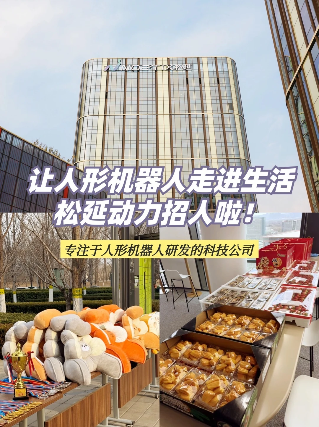 让人形机器人走进生活，松延动力招人啦！