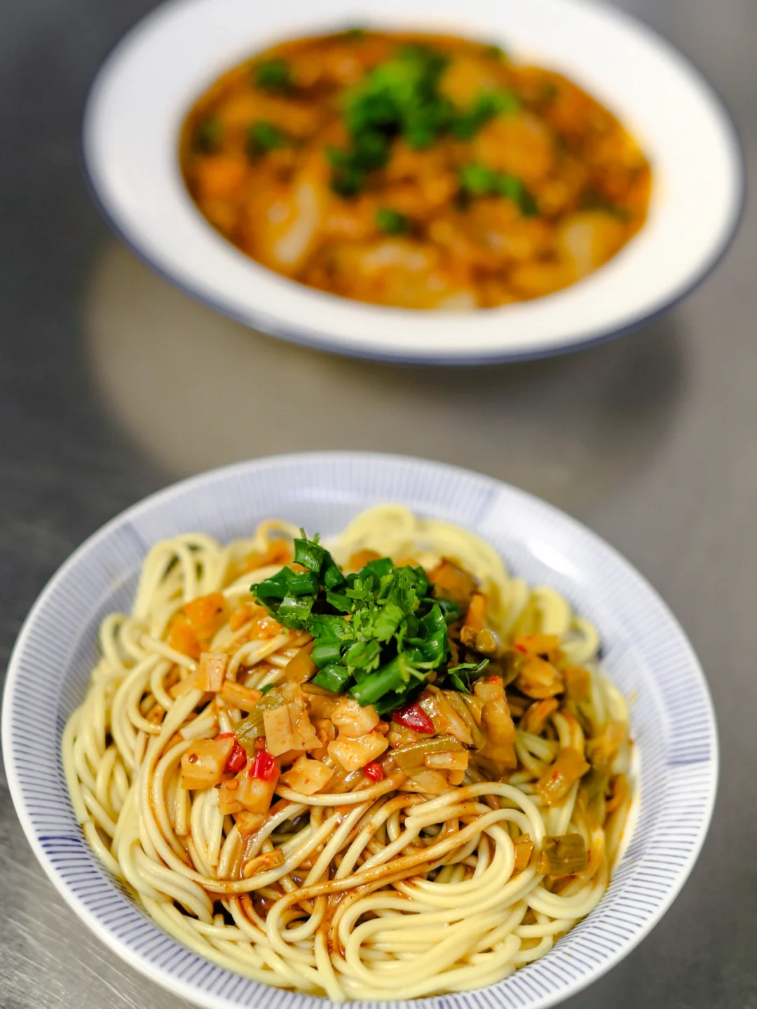 一人食｜坚持做100种面不重样（60）香辣热干面