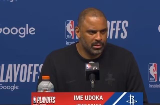 杜兰特有可能在后面的比赛中复出？乌杜卡说真的有可能！  今天火箭队在主...