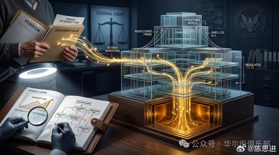 【#思进摘要点评# 揭秘 Pre-IPO"加价 46%"套路：SEC 撕开持牌机构的暴利外衣】（资讯来源 | 华尔街俱乐部）SEC（美国证券交易委员会）对 Andrew Spaventa 及其 TSG 实体的民事执法行动，深刻揭示了近年私募二级市场中"Pre-IPO 投资"的暴利套路。

被告通过收购持牌经纪商"借壳"背书，以 SpaceX、Stripe ​
