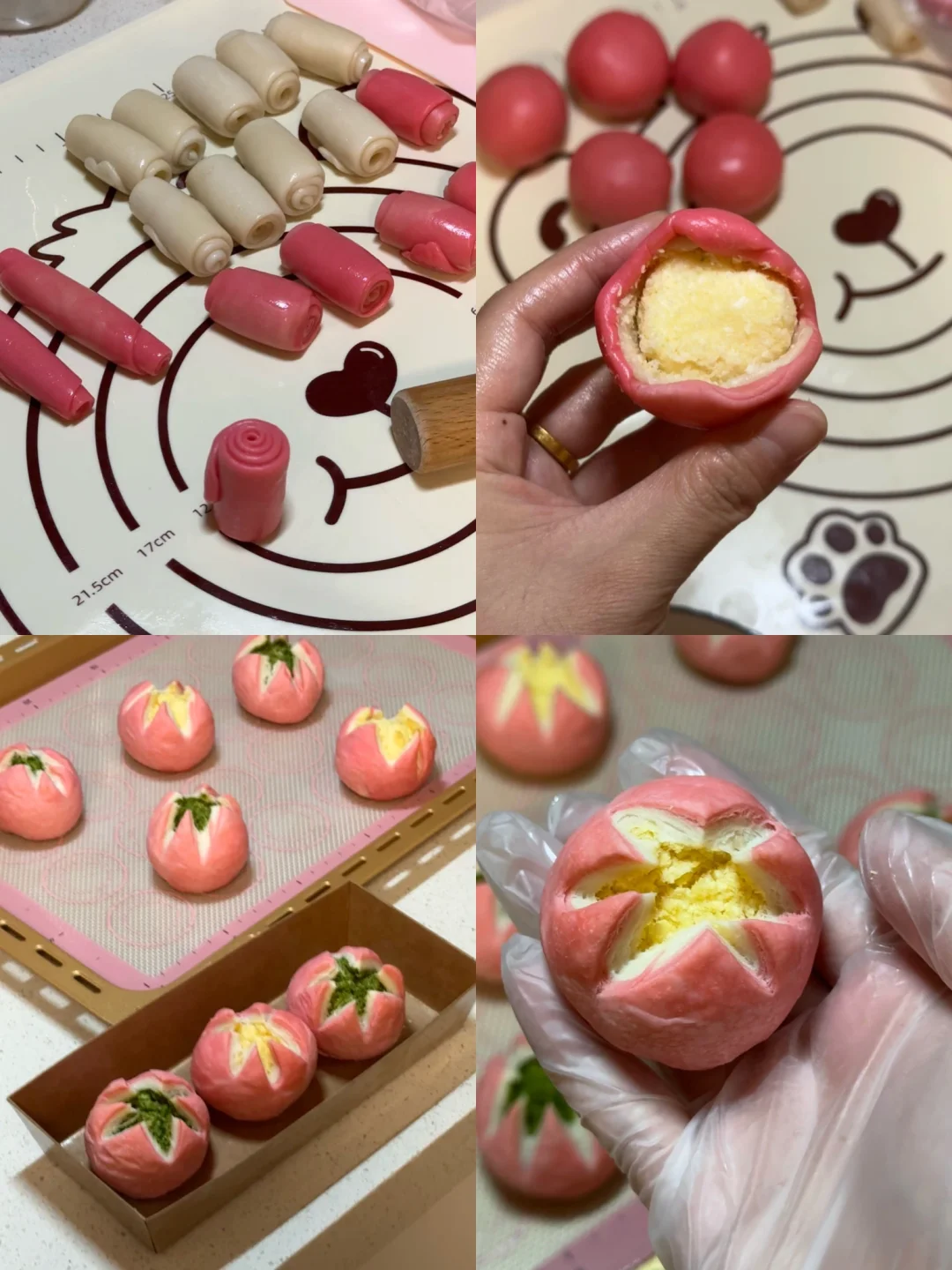 中式酥点荷花酥🪷