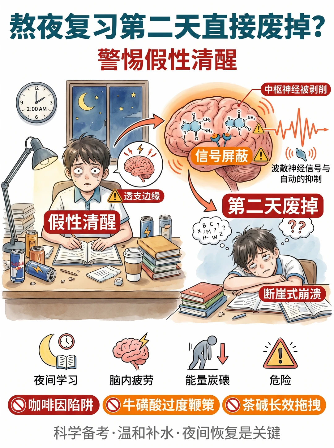 扒一扒提神饮料，备考夜读的隐形陷阱
