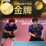 【林诗栋蒯曼混双金牌】王楚钦孙颖莎混双银牌 2026年亚运会乒乓球混双决赛，@林詩棟y /蒯曼@kuaiman0207 战胜@王楚钦___ /@孙颖莎 ，获得冠军。祝贺！（央视新闻微博）