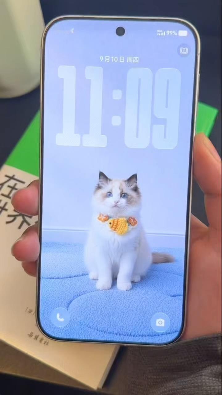 谁懂啊！在手机里养属于自己的小猫小狗也太治愈了。OriginOS7萌宠壁纸，X500首发上线，可以把自家毛孩子直接装进手机桌面。
 
这可不是静态图片，它是会互动的萌宠！支持熄屏、锁屏亮屏，点击屏幕、摇一摇手机，还有听音乐、充电、低电量等不同状态专属动作，一举一动都和自家宠物本尊高度相似。
 
上 ​