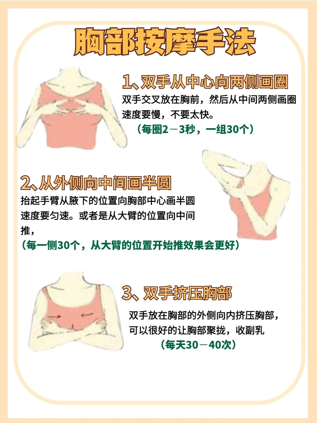 产后胸部下垂⁉️如何自救💁‍♀️