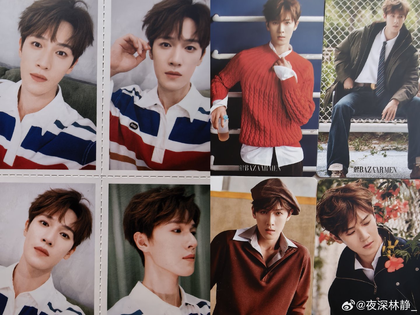 #李昀锐芭莎男士九月刊封面# 小卡很好看[点赞] ​