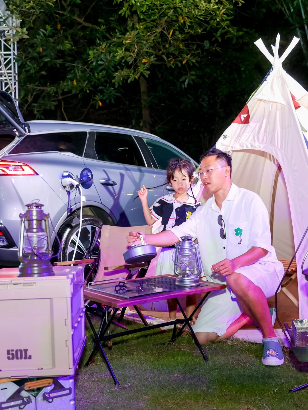 山野里的露营这样玩！我这个夏天愿意来十次