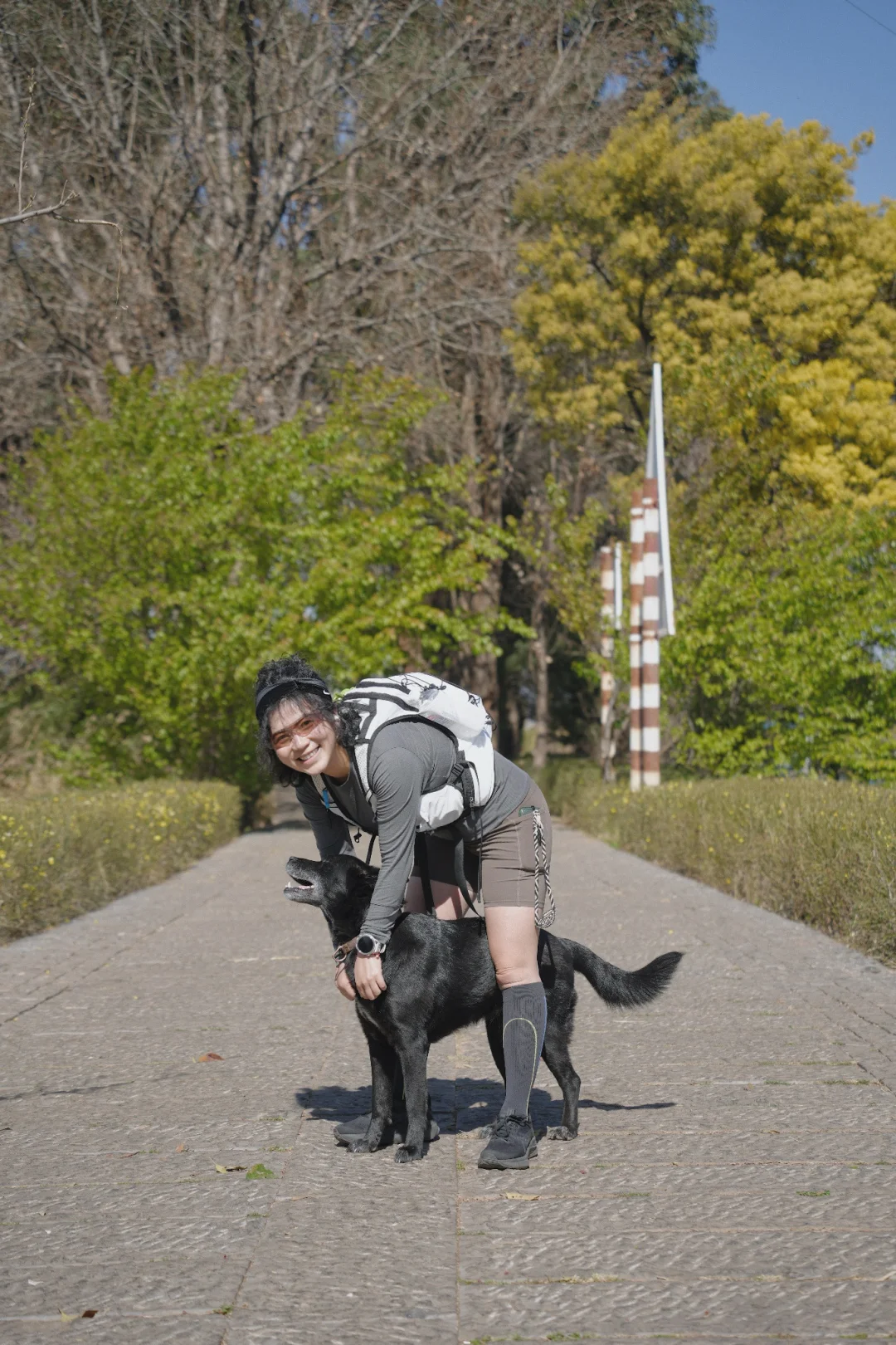 带小刘狗狂奔草海8公里｜这耳机比狗还稳🤪