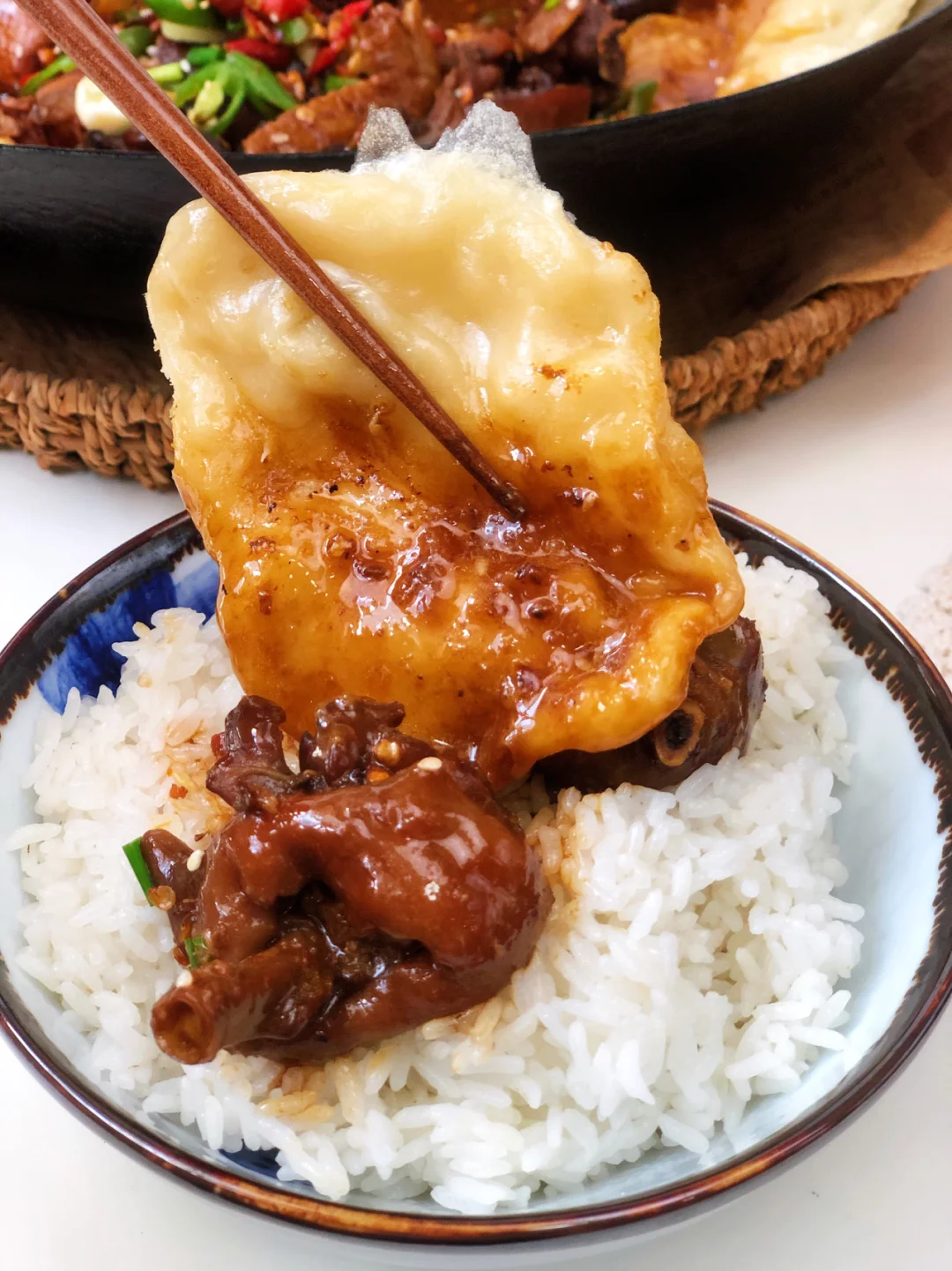 【附教程】下班回来想偷懒做了地锅鸡一锅解决