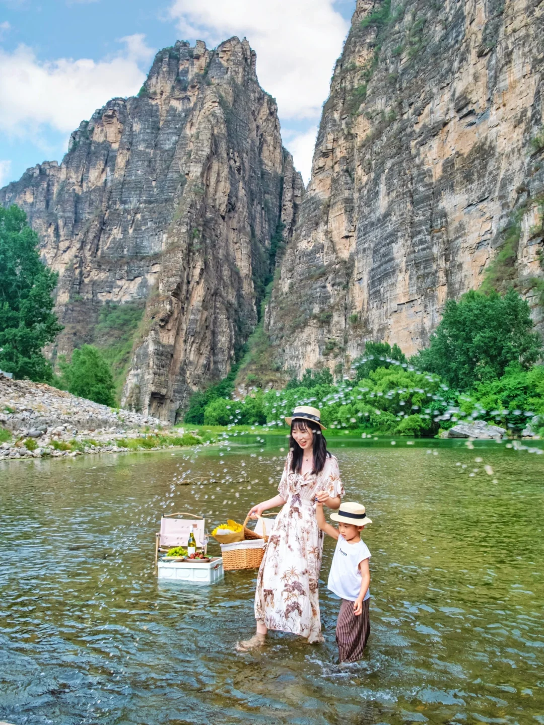 发现一整片浅滩‼️捞鱼玩水路亚💦清凉过夏天