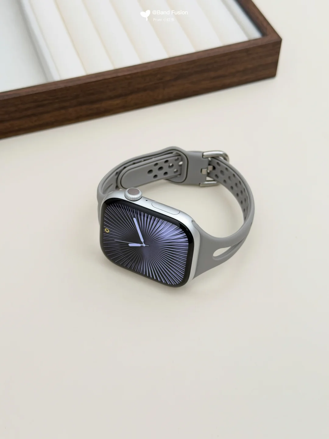 高级灰水滴｜iwatch表带清冷简约质感拉满