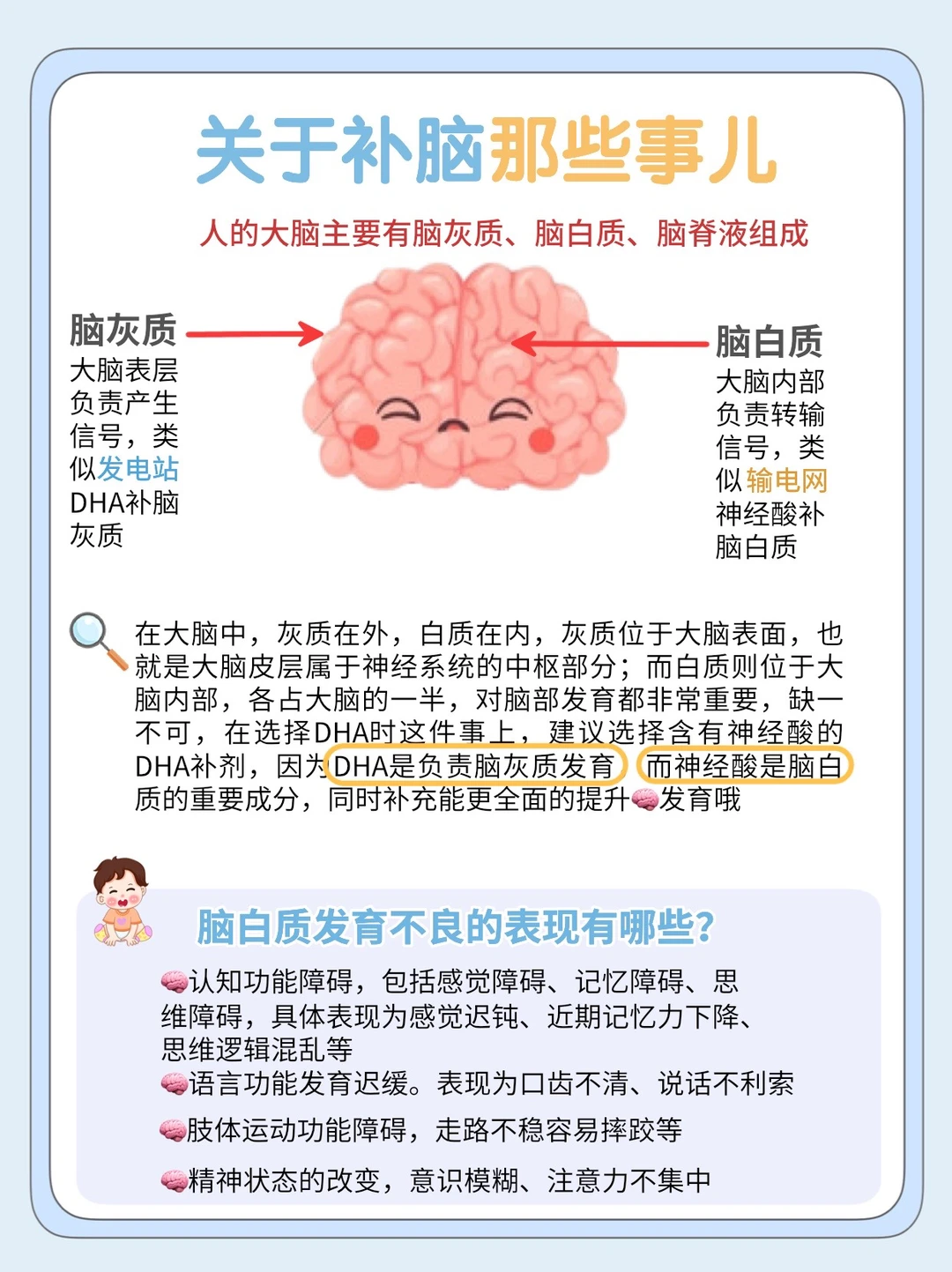 👉👉答应我！宝宝补脑别只盯着DHA了！！