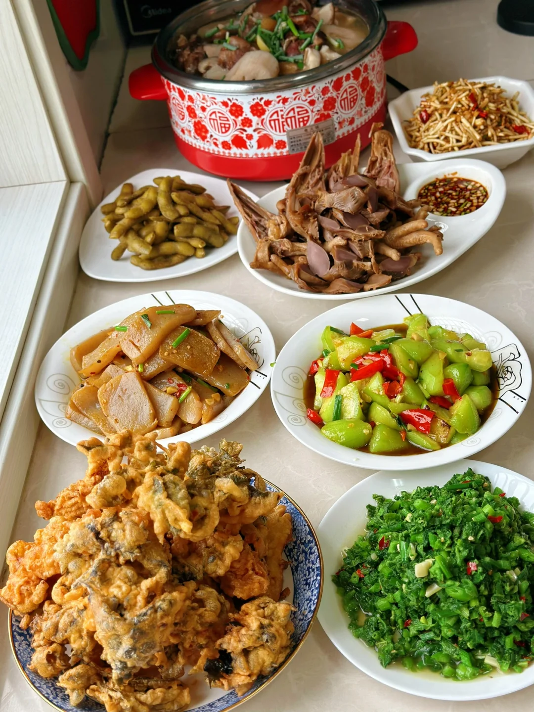 都是些简单又好吃的家常菜呀晚餐分享