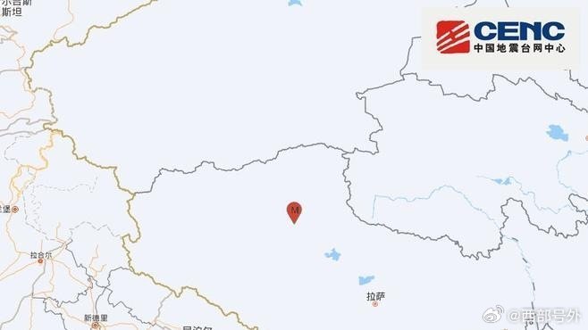 《#地震快讯#中国地震台网正式测定：08月27日22时45分在西藏那曲市尼玛县（北纬33.28度，东经87.03度）发生4.7级地震，震源深度9千米。（ 中国地震台网 ）》中国地震台网在百度发表了新动态 ​