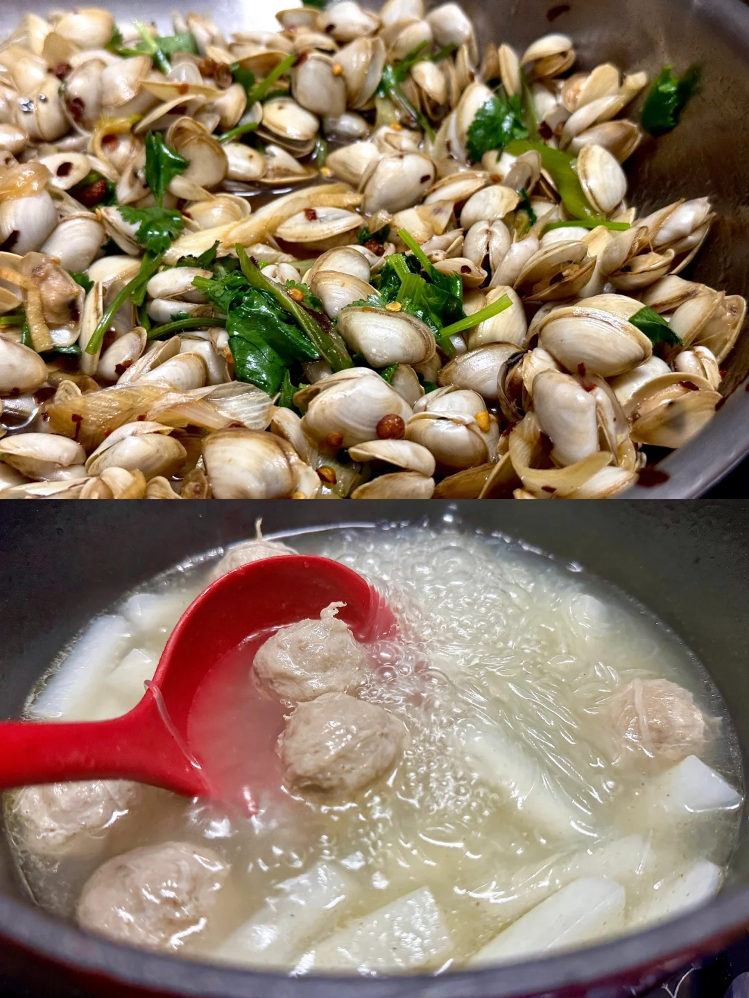 简单吃点🥢｜辣炒海瓜子 🍃凉拌马兰头