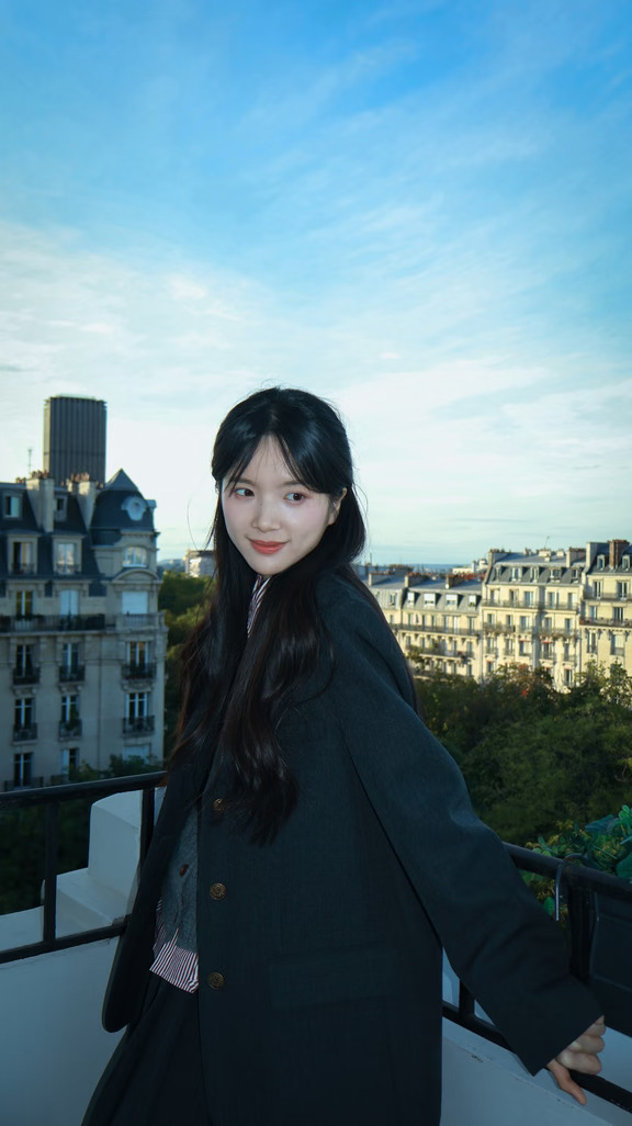 李思潼好妹感的日系少女风！