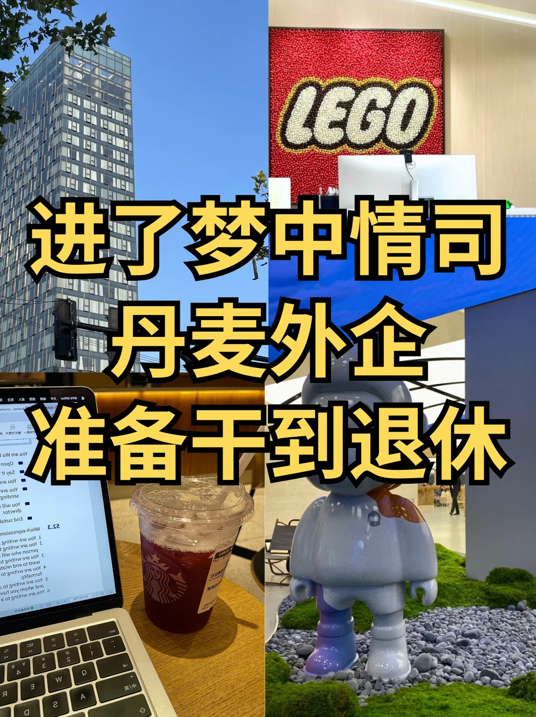 进了梦中情司：丹麦外企🇩🇰准备干到退休！