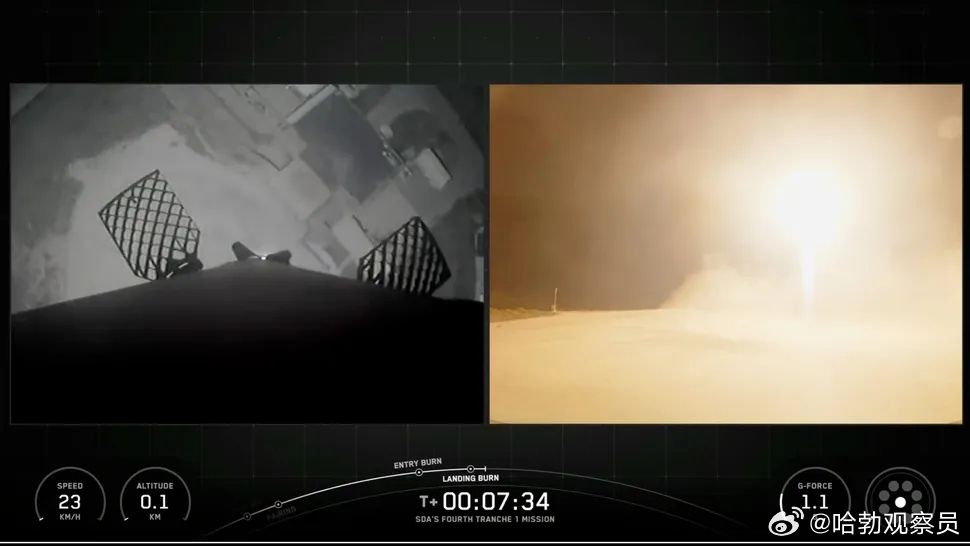 SpaceX第116射：为美军发射21颗“数据传输”卫星！

10月11日，SpaceX从加利福尼亚州范登堡太空军基地用猎鹰9号火箭为美军太空发展局（SDA）将21颗“数据传输”卫星送入轨道。此次发射比原计划推迟五天，此前10月6日的尝试在倒计时最后时刻中止，原因尚未披露。

这些卫星将助力完善SDA的“扩散型作战 ​