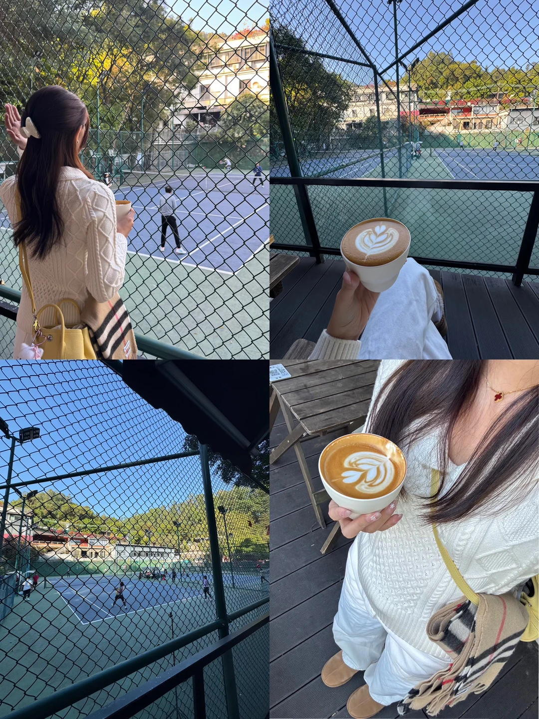 （广州）山脚下的网球场☕️🎾
