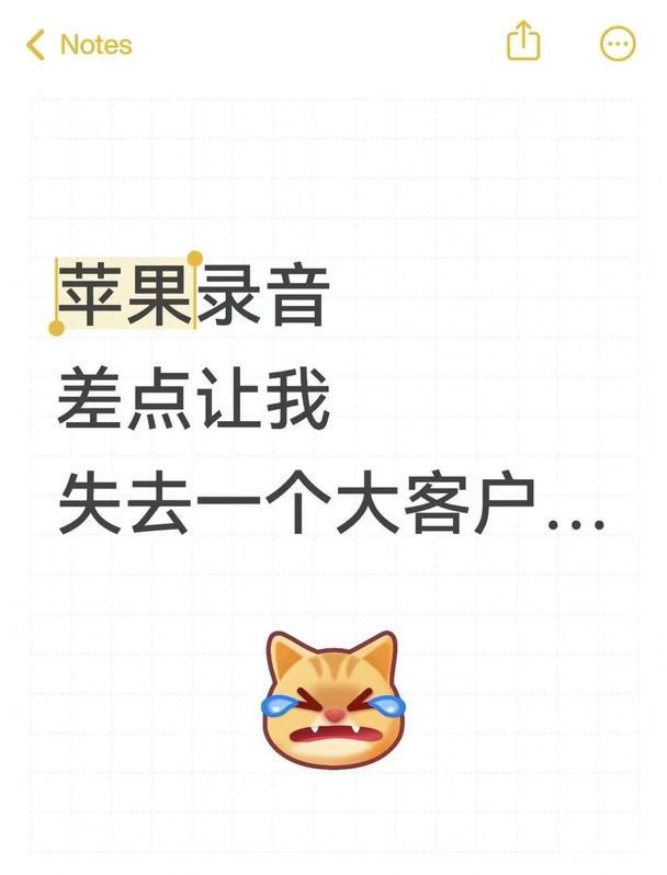 iphone录音，差点把我害惨了