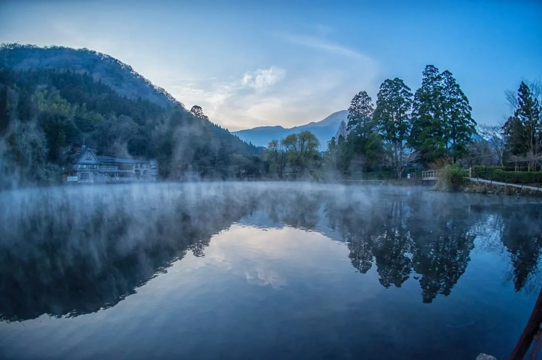 日本大分县｜梦幻的冬日仙境