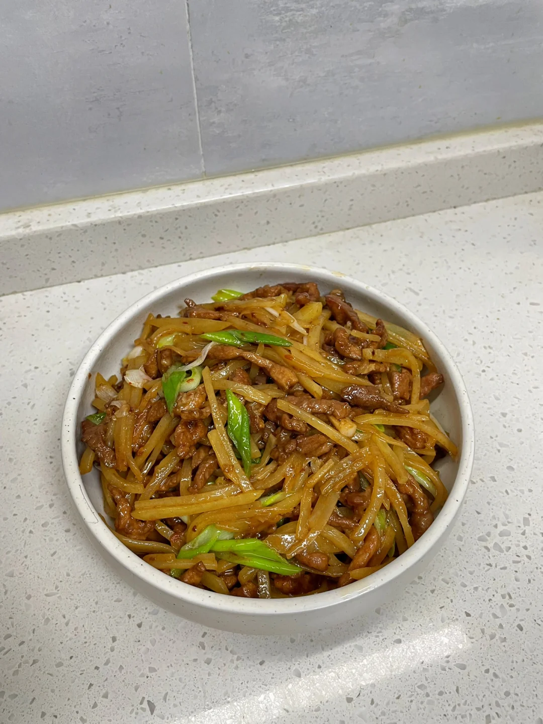 超级下饭的土豆肉丝，百吃不腻做法简单🤤