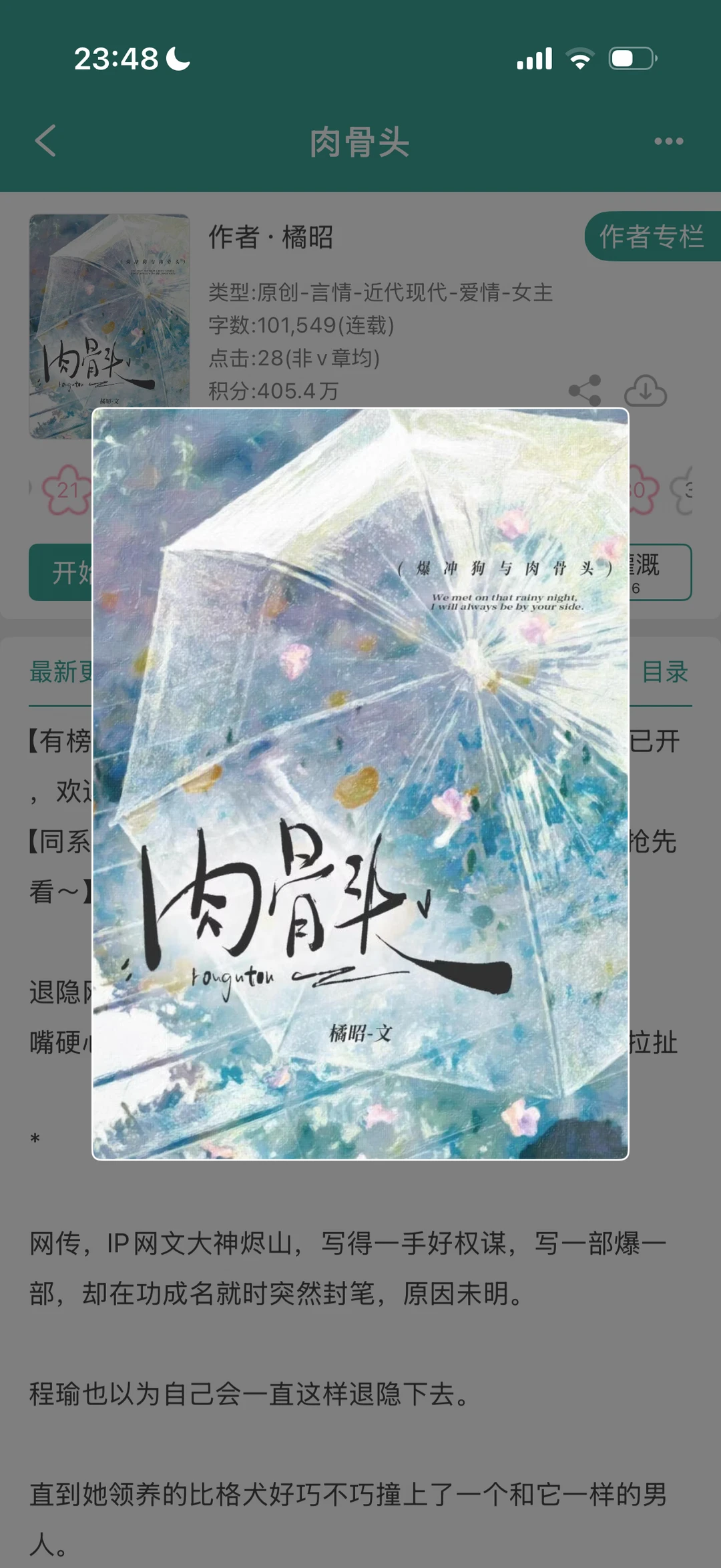 退隐网文大神女主 × 人形比格rapper男主