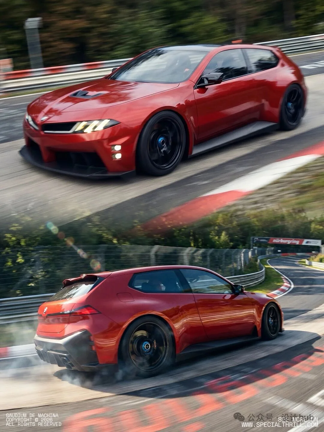 渲染分享｜BMW M3 Hatchback…😍