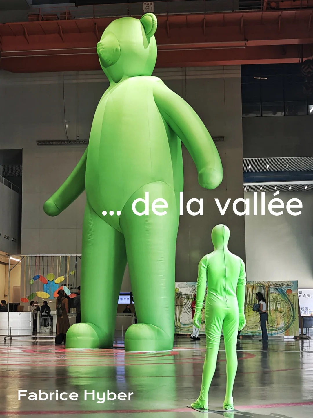 巨型💚泰迪🐻召唤你走入法国山谷