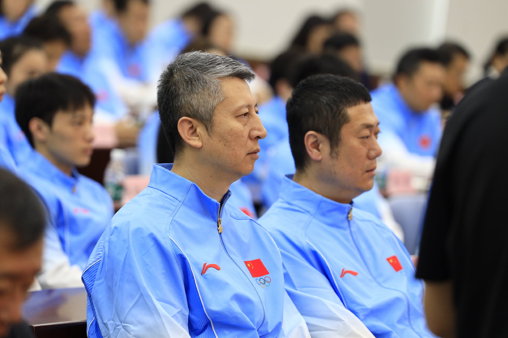 【#亚运会成立动员大会中国健儿高清图集来啦#】

#聚焦名古屋亚运会# 第20届亚运会决战在即，中国健儿已经准备好了！评论区一人一句，为他们加油！ ​