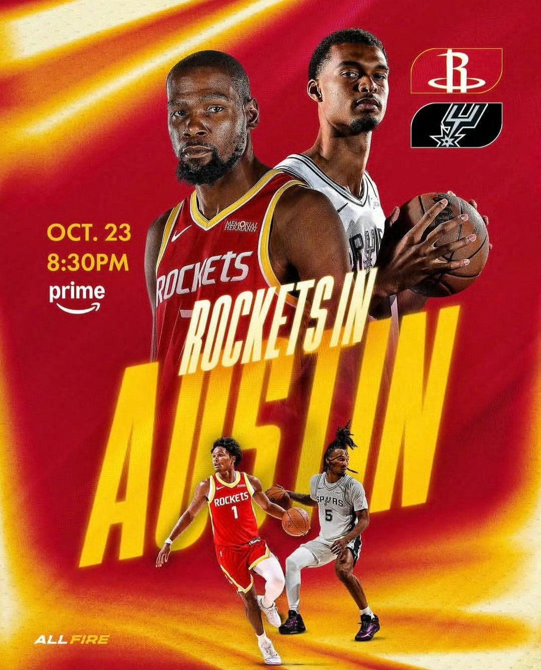 德州内战明天🕤火箭客战马刺。💪

#休斯顿火箭[超话]##休斯顿火箭##nba常规赛##火箭vs马刺##火箭升空##为火箭加油助威# ​