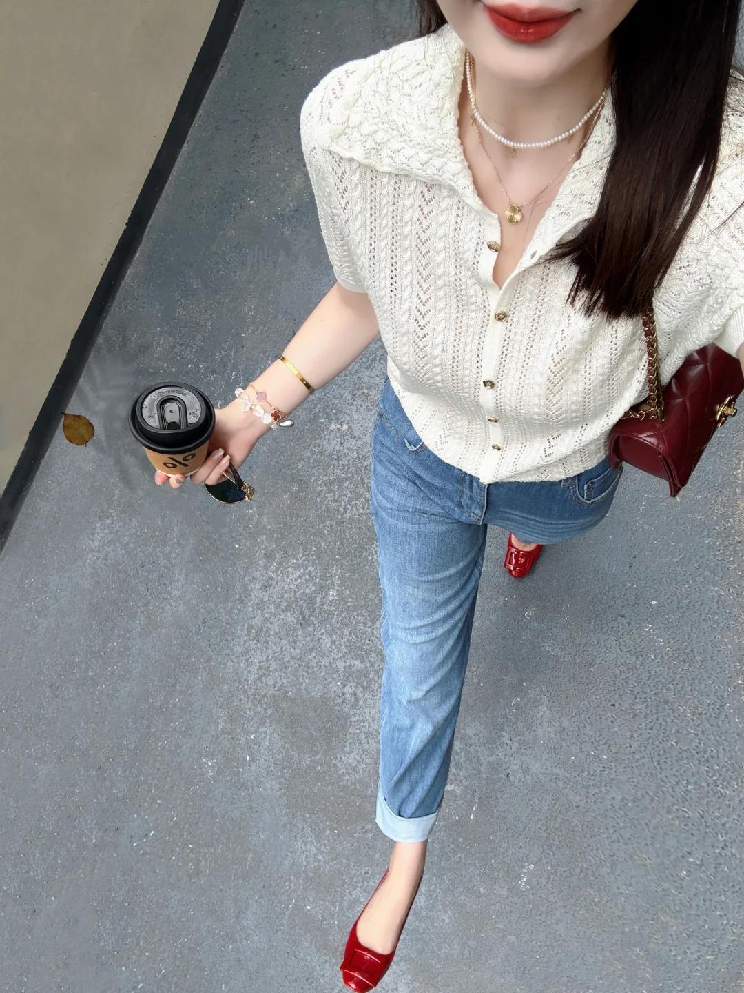 小白衫和牛仔裤的夏天👖打工人通勤神仙CP～
