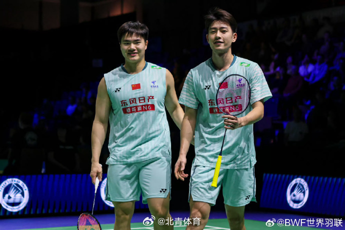 ​  3月6日凌晨，男双次轮，梁伟铿/王昶2-1（21-17、 14-...