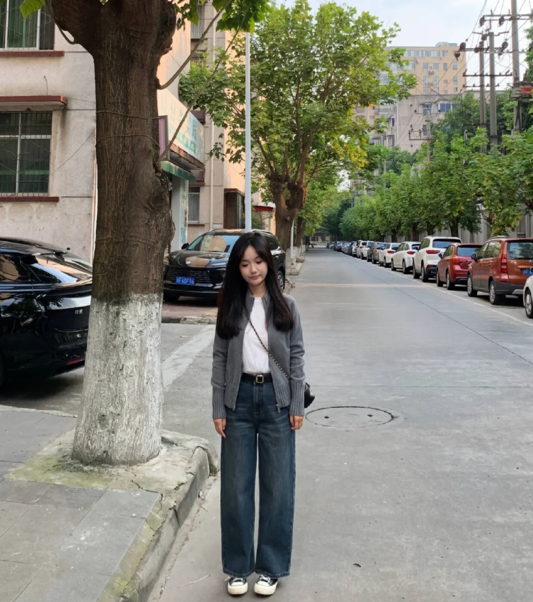 154 99|小个子早秋穿搭 简简单单就很好看