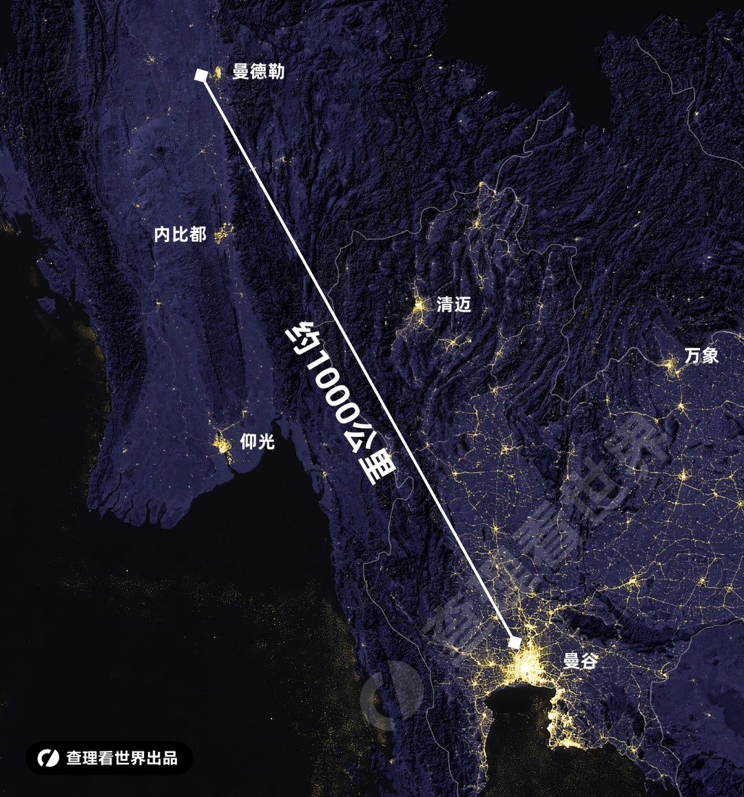 曼谷距离震中有1000公里为何受灾严重？