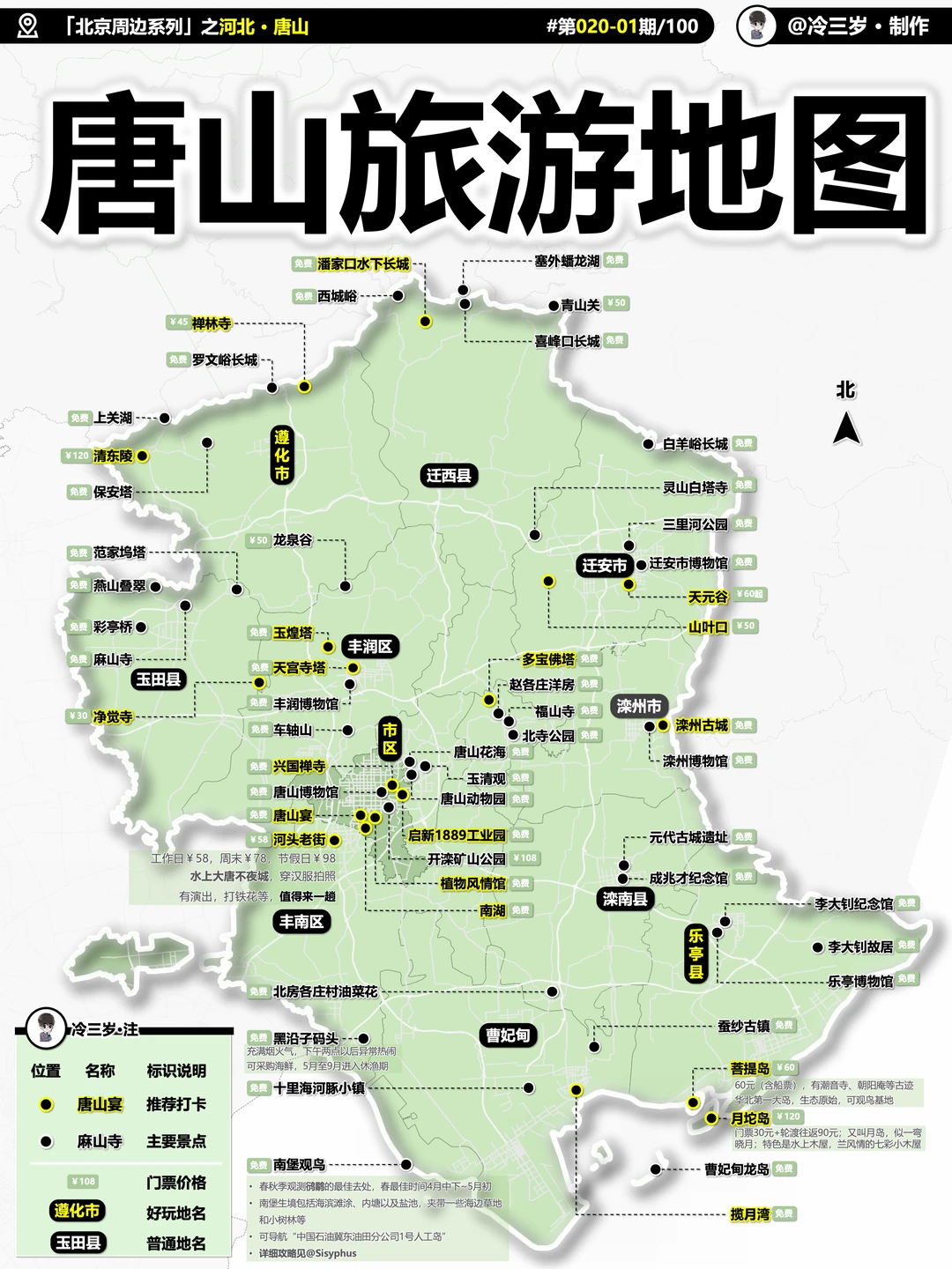 唐山有出息了，五一也算热门城市了！