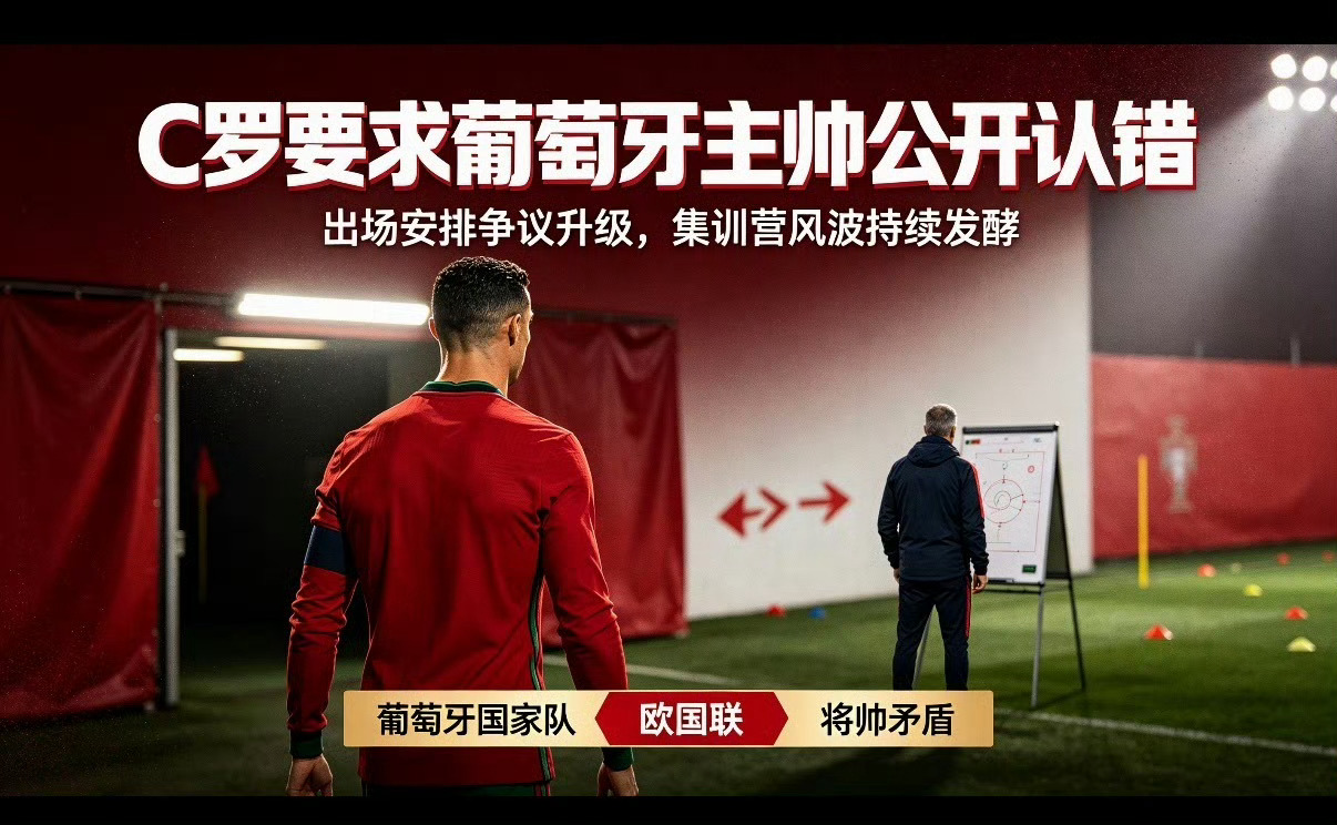 #C罗要求葡萄牙主帅公开认错#葡媒记录报定调：C罗可以落幕，葡萄牙足球永远不会止步
热苏斯发布会引发连锁足坛风波，葡萄牙队内局势动荡。C罗火速离开集训营、公开发声，葡媒《O Jogo》确认其退出国家队基本不可逆。《记录报》发文理性复盘这段传奇落幕。
 
全文观点节选：
体面退场是传奇的专属权利， ​
