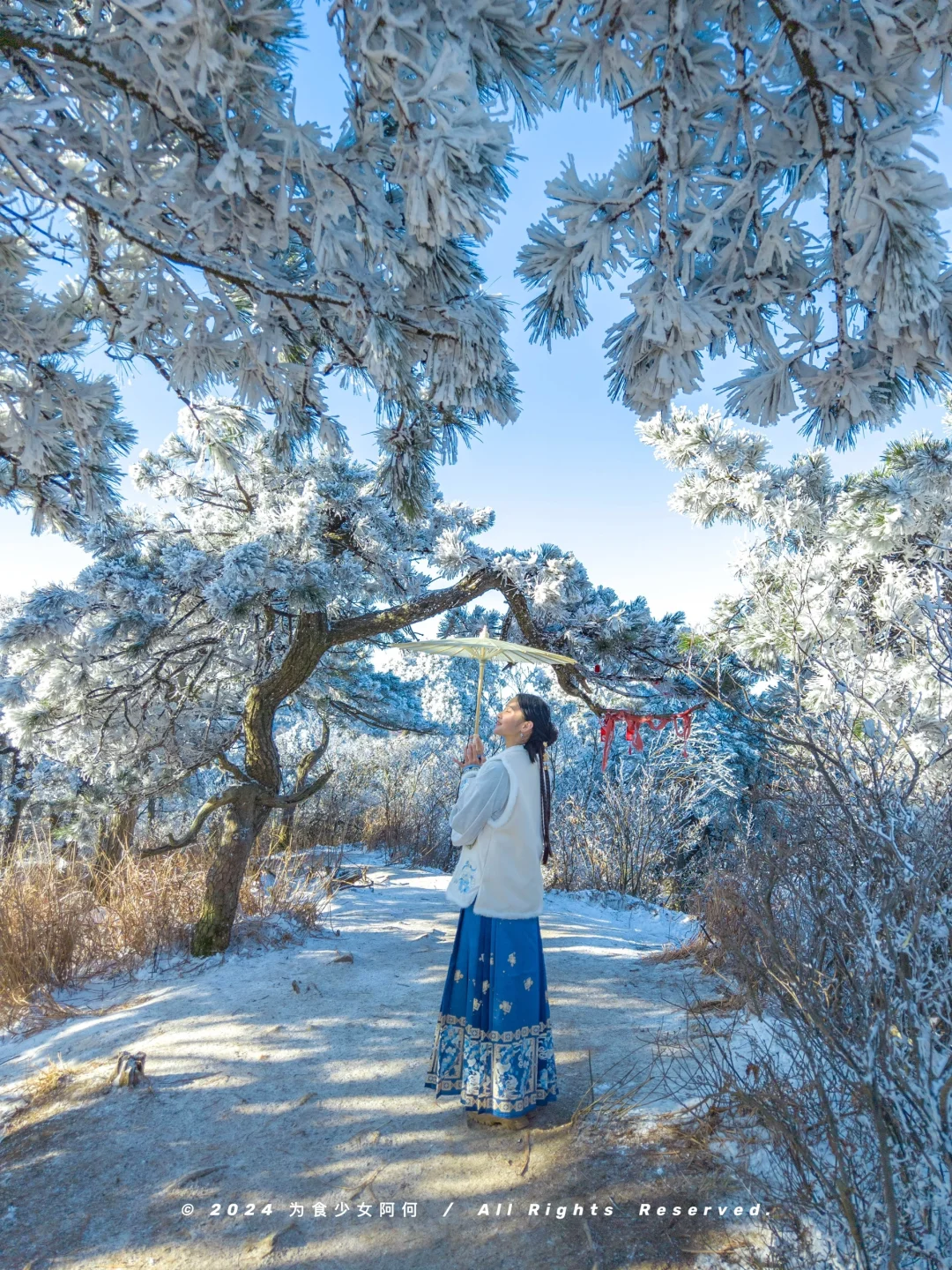 来过冬天的庐山才知道，南方的雪有多浪漫❄️