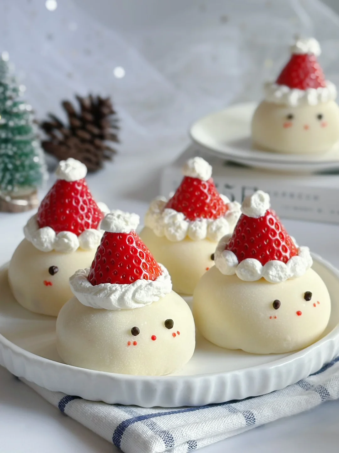 🎄软糯拉丝⛄️雪人雪媚娘～换个造型超可爱‼️