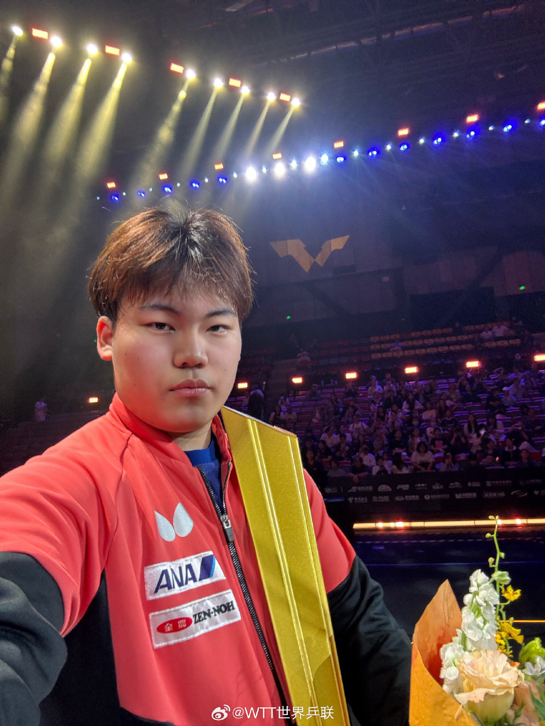 #WTT中国大满贯2026# 

男单冠军自拍🤳 ​