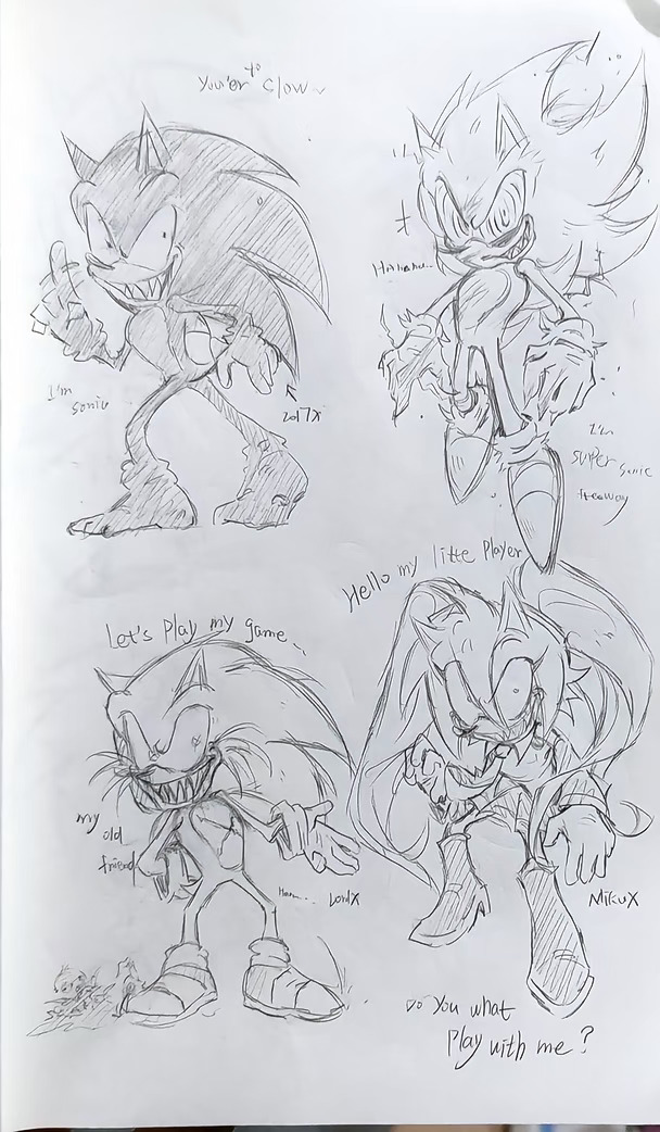 是的有张不是索e#sonicexe #索尼克 #om #成果记忆